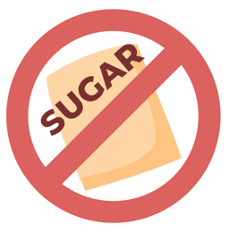 No Sugar - 설탕을 사용하지 않는 건강한 샐러드